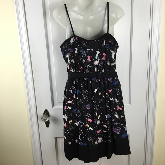 Erin Fetherston Mini Dress Spaghetti Strap Babydoll Y2K EUC - Picture 6 of 9